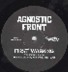 Agnostic Front: First Warning - The "United Blood" Era Recordings, New York City, 1983 (LP) - Bild 3
