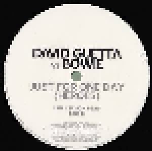 David Bowie  Vs. David Guetta: Just For One Day (Heroes) (Promo-12") - Bild 3