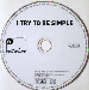 Ijen Martin: I Try To Be Simple (Promo-Single-CD) - Bild 2