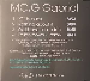 MC. G. Gabriel: "G" Is Back (Single-CD) - Bild 2