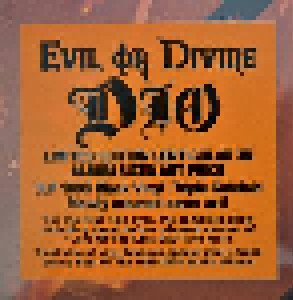 Dio: Evil Or Divine (3-LP) - Bild 3