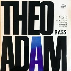 Cover - Theo Adam: Bass