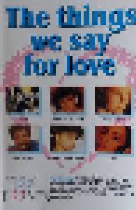 The Things We Say For Love (Tape) - Bild 1