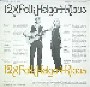 Helga & Klaus: 12 X Folk (LP) - Bild 2