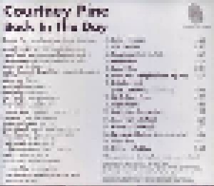 Courtney Pine: Back In The Day (Promo-CD) - Bild 1