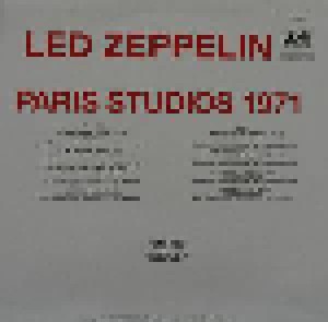 Led Zeppelin: Paris Studios 1971 (LP) - Bild 2