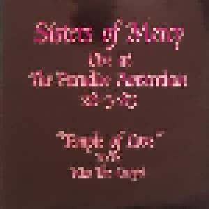 The Sisters Of Mercy: Live At The Paradiso Amsterdam 28-3-83 (7") - Bild 1