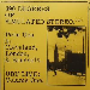Pere Ubu: 390 Degrees Of Simulated Stereo. V.21c Ubu Live: Volume One (LP) - Bild 1