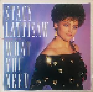 Cover - Stacy Lattisaw: What You Need