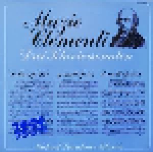 Cover - Muzio Clementi: Drei Klaviersonaten