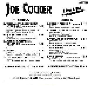 Joe Cocker: Live USA (Tape) - Bild 3