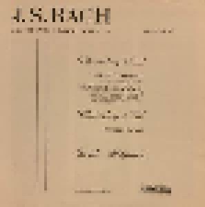 Johann Sebastian Bach: Les Oeuvres Pour Clavecin Vol. III (LP) - Bild 4