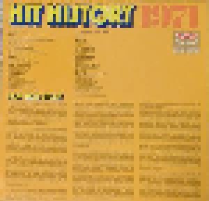 Hit History 1971 (LP) - Bild 2