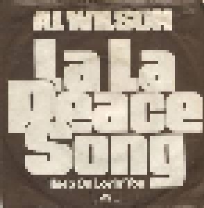 Cover - Al Wilson: La Peace Song, La