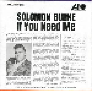 Solomon Burke: If You Need Me (LP) - Bild 2
