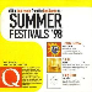 All the Best Music From the Best Bands of Summer Festivals '98 (CD) - Bild 3