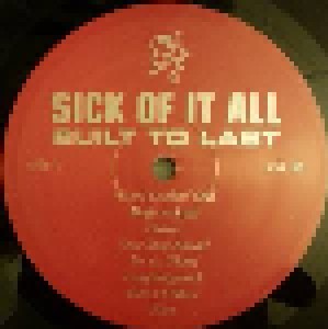 Sick Of It All: Built To Last (LP) - Bild 5