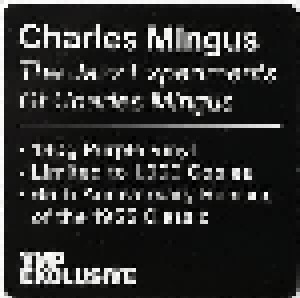 Charles Mingus: The Jazz Experiments Of Charlie Mingus (LP) - Bild 5