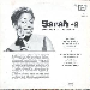 Sarah Vaughan: Sarah +2 (LP) - Bild 2