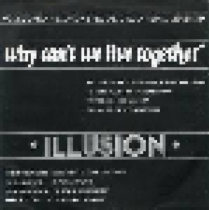 Illusion: Why Can't We Live Together (7") - Bild 1