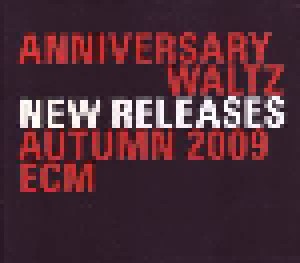 Cover - Steve Kuhn Trio & Joe Lovano: Anniversary Waltz New Releases Autumn 2009 ECM