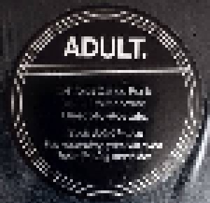 ADULT.: Live At Third Man Records (LP) - Bild 5