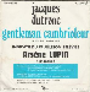 Jacques Dutronc: Gentleman Cambrioleur (7") - Bild 2