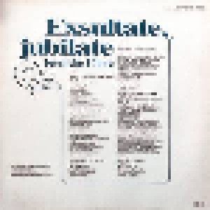 Exsultate, Jubilate - Festliche Chöre (LP) - Bild 2