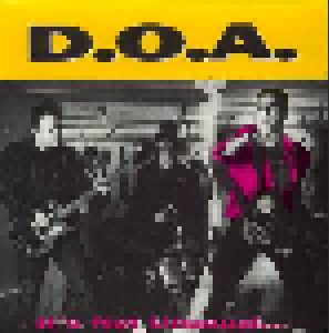 Cover - D.O.A.: It's Not Unusual... But It Sure Is Ugly!