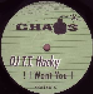 DJ T.T. Hacky: I Want You ! (12") - Bild 2