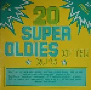 Cover - Dennis Yost & The Classics IV: 20 Super Oldies Of The 60's Vol. 4