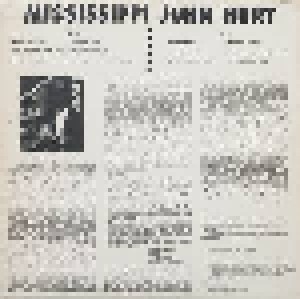Mississippi John Hurt: Folk Songs And Blues (LP) - Bild 2