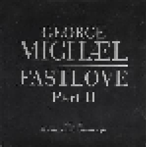 George Michael: Fastlove Part II (Promo-Single-CD) - Bild 1