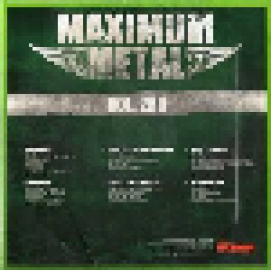 Metal Hammer - Maximum Metal Vol. 269 (CD) - Bild 2