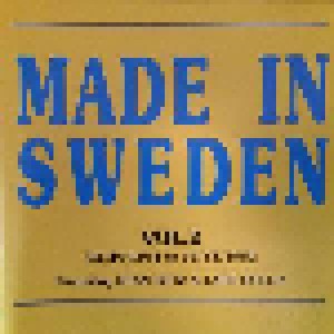 Cover - Stan Getz & His Swedish All Stars: Made In Sweden Vol. 2 03/24/1951 To 12/12/1952