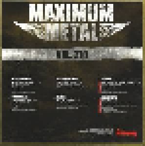 Metal Hammer - Maximum Metal Vol. 270 (CD) - Bild 2