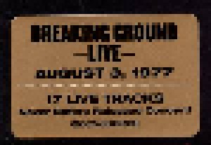 The Steve Miller Band: Live! Breaking Ground - August 3, 1977 (CD) - Bild 4