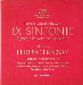 Ludwig van Beethoven: IX. Sinfonie - Egmont-Ouvertüre - Leonore III (2-LP) - Bild 1
