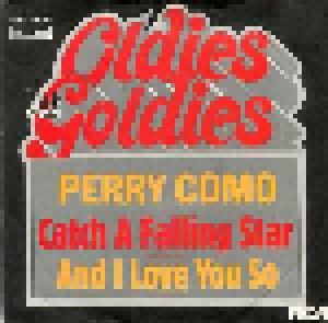 Perry Como: Catch A Falling Star / And I Love You So (7") - Bild 1