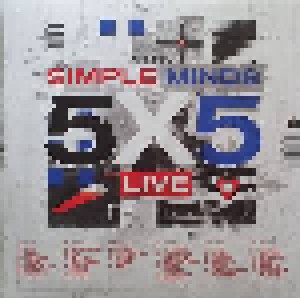 Simple Minds: 5x5 Live (3-LP) - Bild 2