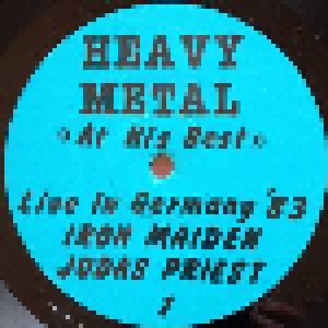 Iron Maiden + Judas Priest + Def Leppard + Ozzy Osbourne: Heavy Metal At His Best - Live 1983 (Split-LP) - Bild 3