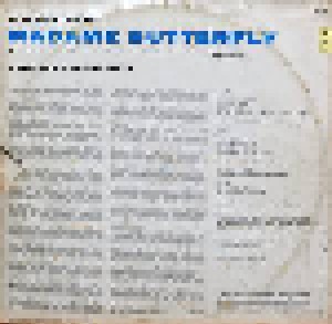 Giacomo Puccini: Madame Butterfly - Grosser Querschnitt (LP) - Bild 2