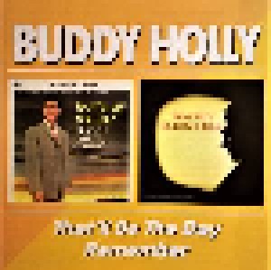 Cover - Buddy Holly: That'll Be The Day / Remember