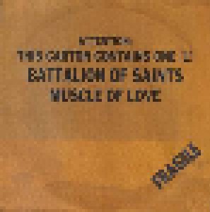 Cover - Battalion Of Saints: Muscle Of Love