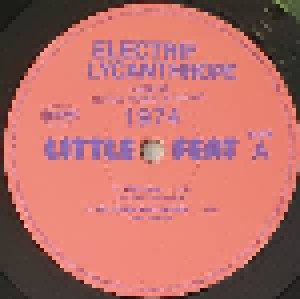 Little Feat: Electrif Lycanthrope Live At Ultra-Sonic Studios, 1974 (2-LP) - Bild 5