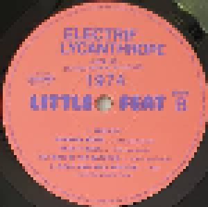 Little Feat: Electrif Lycanthrope Live At Ultra-Sonic Studios, 1974 (2-LP) - Bild 6