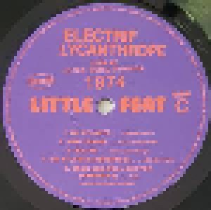 Little Feat: Electrif Lycanthrope Live At Ultra-Sonic Studios, 1974 (2-LP) - Bild 7
