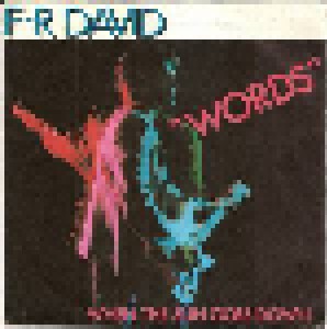 F.R. David: Words (7") - Bild 1