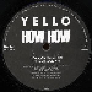 Yello: How How (The Fluke Mixes Plus The Premix (By Yello)) (12") - Bild 2