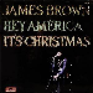 James Brown: Hey America It's Christmas - Cover